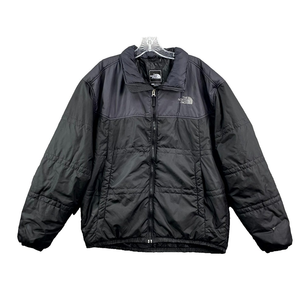 The North Face Puffer Jacket Mens Large Black Insulated Gorpcore Outdoor Winter